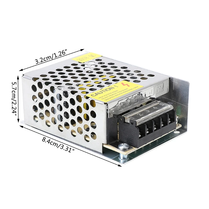 AC 110 V-220 V к DC 24 V 1A переключатель питания Драйвер адаптер светодиодные полосы света W315