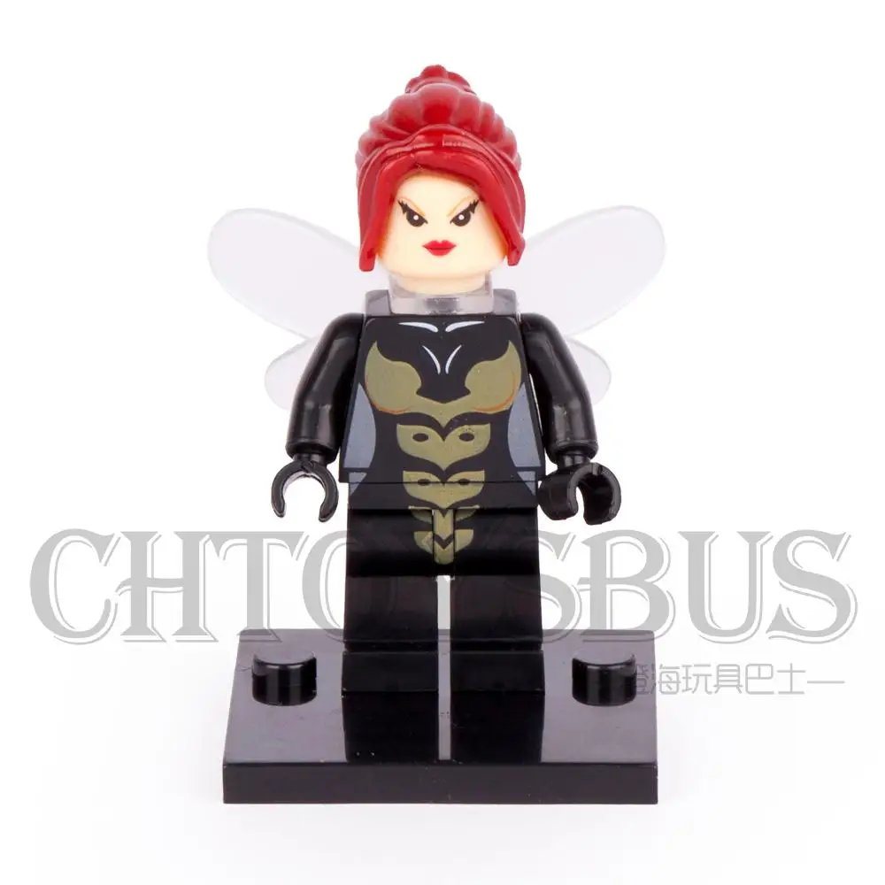 

Single Sale ANT-MAN Wasp Janet van Dyne Marvel SuperHeroes Avengers Minifig Assemble Model Building Bricks Blocks Kids Toys Gift
