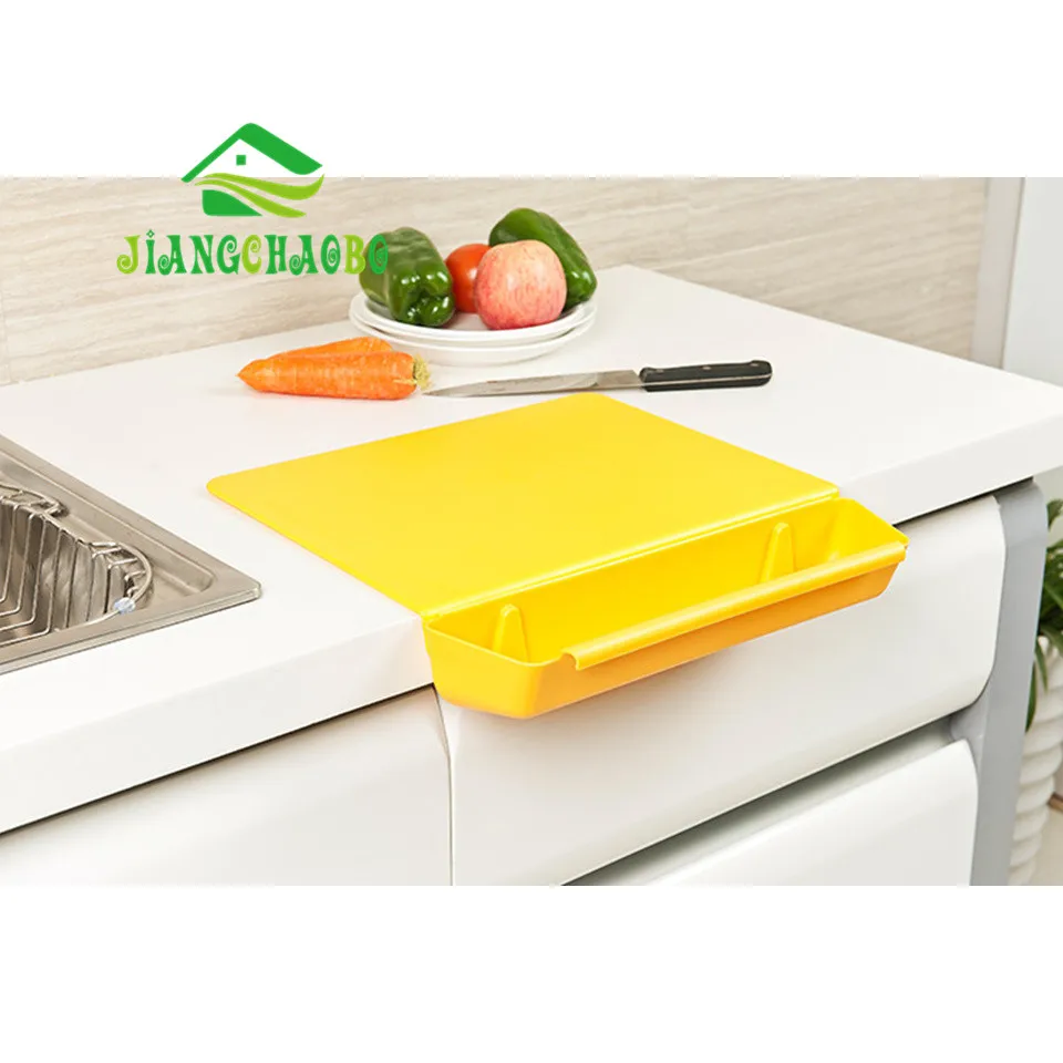 2 in 1 Kitchen Foldable Chopping Board Creative Non slip Folding