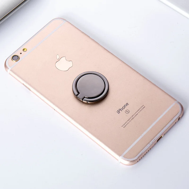 1 шт., новое магнитное кольцо на палец, держатель на 360 градусов, металлический держатель для мобильного телефона, универсальный автомобильный держатель для телефона для iPhone, samsung