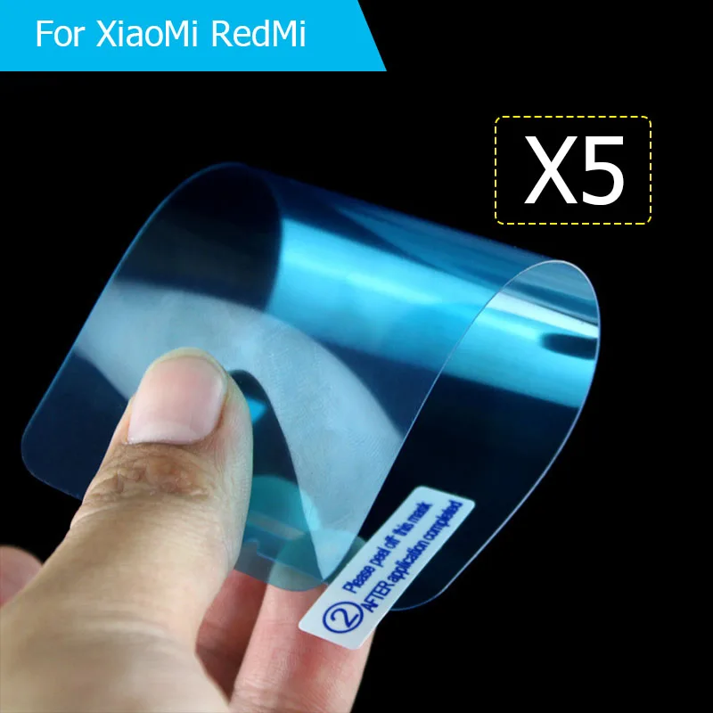 

5Pcs/lot LCD Film Screen Protector for Xiaomi Mi3 Mi4 Mi5 Nano Explosion Film for RedMi Note2 Note3