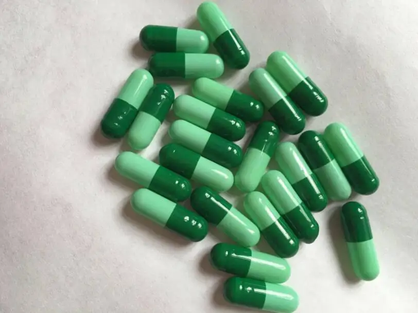 

10,000pcs Capsule Clear green Hard Empty Gelatin Capsules,Gelatin Empty Capsules 0# Vacant Capsules