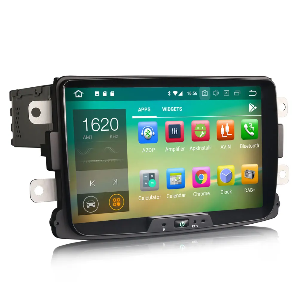 Discount 8" Android 9.0 Pie OS Car Multimedia Navigation GPS Radio for Renault Duster 2012+ & Logan 2012+ & Sandero 2012+ & Dokker 2012+ 3