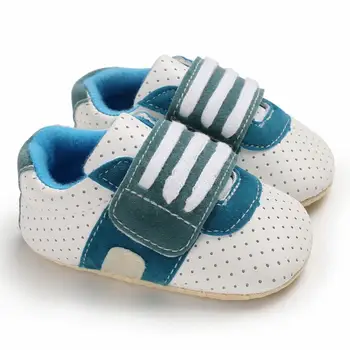 

Baby Boys Breathable Anti-Slip Shoes Sneakers Soft Soled Walking Shoes First Walkers 0-18
