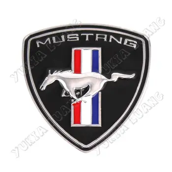 

1x Universal Alloy Metal 3D Horse Car Emblem Stickers Badge for Ford Mustang