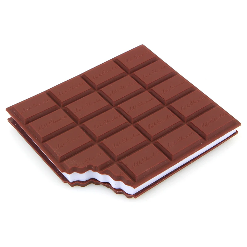 EZONE Chocolate memo pad пустой блокнот со страницами планировщик карманы блокнот стикеры блокнот креативные канцелярские наклейки бумага