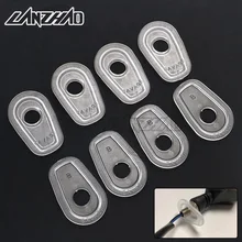 2 Pairs Motorcycle Turn Signal Lights Mounting Adapters Brackets Hole Pads for Kawasaki Z250 Z300 Z800 Z900 Z1000 Z750 ZX-6R