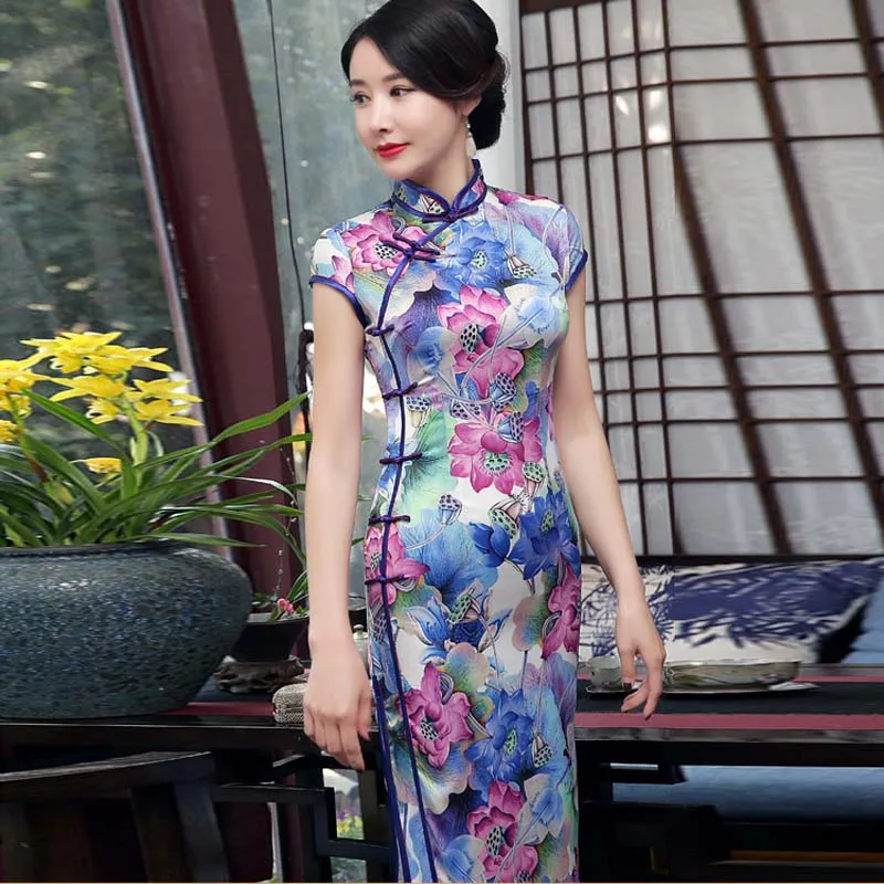 The new women's fashion elegant improved qipao dress PC0120 /21/22 ...