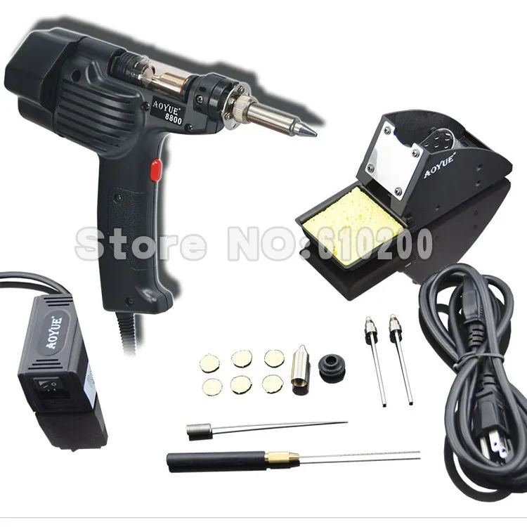 AOYUE 8800 Handheld Electric Vacuum Desoldering Pump Solder Sucker Gun
