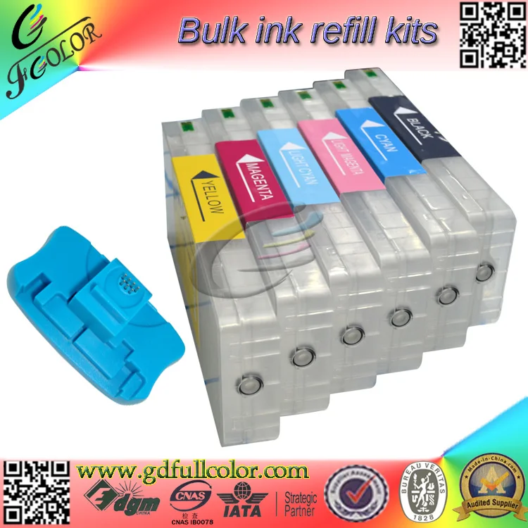 Free shipping Refillable Cartridge with Chip and Resetter Combo kits