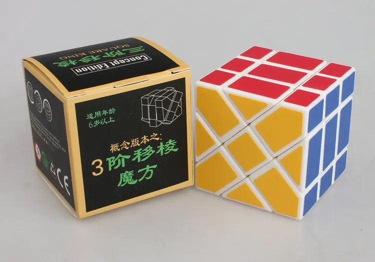 Yongjun сдвиг края Magic Cube 3x3x3 третьего порядка Скорость Логические кубики игрушка