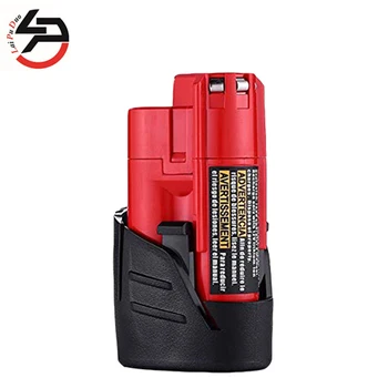 

Batteries for Milwaukee M12 48-11-2401 Replace RED LITHIUM 12-volt 2000mAh Cordless Tool Battery