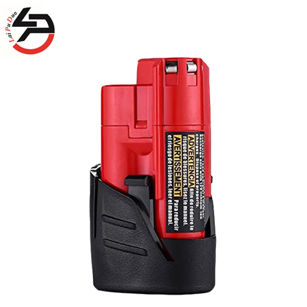 Аккумуляторы для Milwaukee M12 48 11 2401 заменяемые литиевые 12 вольтовые аккумуляторные