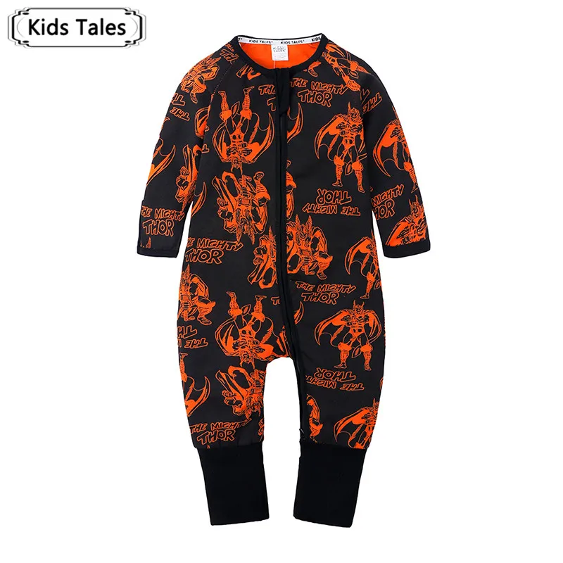 

New Newborn Baby Boys Girls Romper Cartoon Printed Long Sleeve Spring Cotton Romper Kid Jumpsuit Playsuit Outfits Clothing SR461
