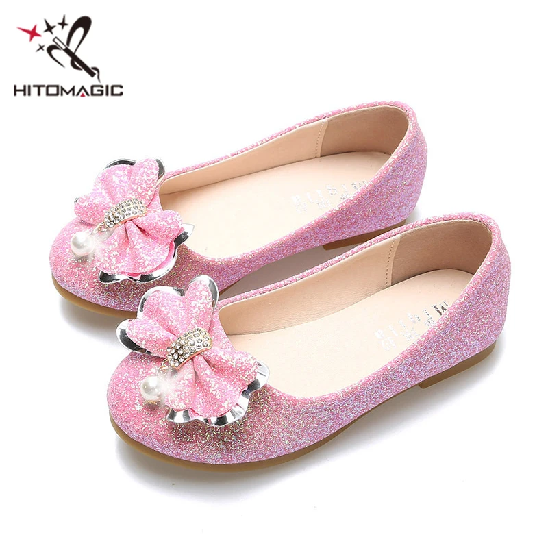 Kids Shoes Leather Princess Toddler 