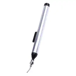 Вакуумная ручка всасывания паяльник IC простой инструмент для захвата с 3 всасывающие головки SMD SMT ручной инструмент Датчик температуры Чип