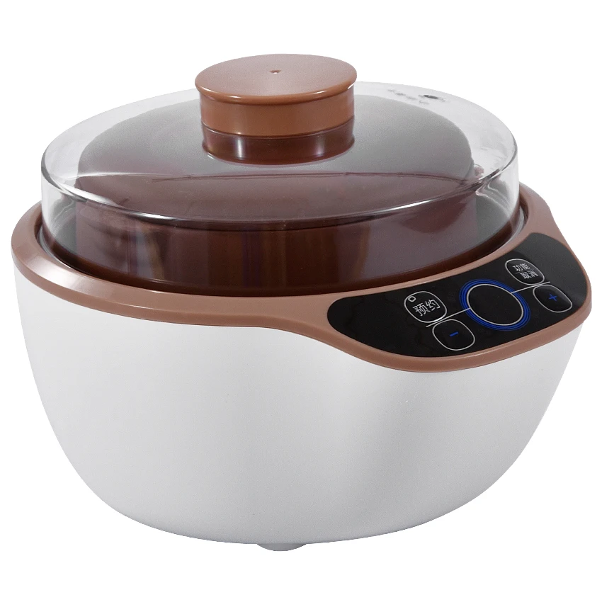 220V/50Hz Automatic Baby Porridge Cooker Electric Slow Cooker Purple Clay Material 1.2L Capacity DDZ-A12D2 Kitchen Multi Cookers