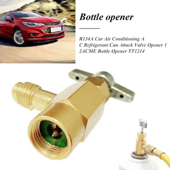 

R134A Automotive Air Conditioning Refrigerant Bottle Opener Dedicated 1/2ACME TT1214 134A Brass Alloy Bottle Opener