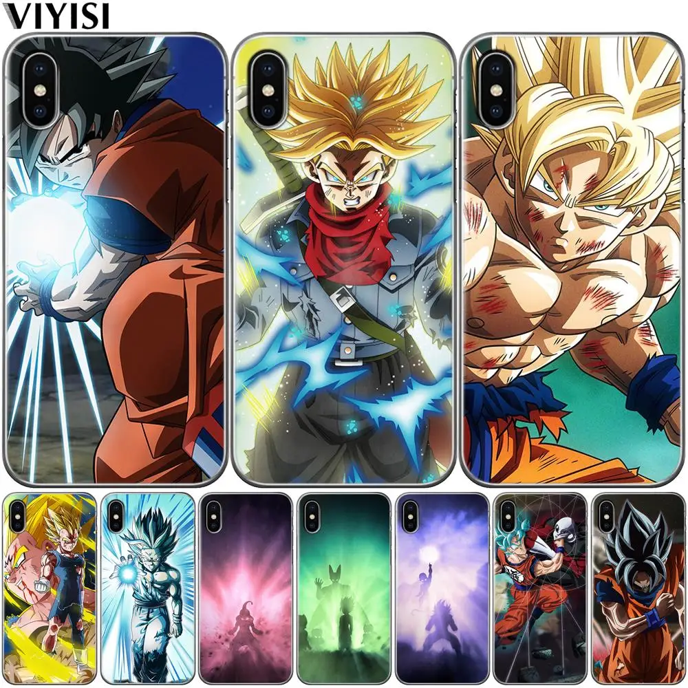 

Phone Cases Dragon Ball DragonBall z Soft TPU Case For iPhone X XR XS Max goku Cover for iPhone 5S SE 6 6S Plus 7 7Plus 8 8Plus