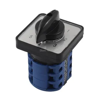 

Ui 660V Ith 12A Six Position Universal Rotary Cam Changeover Switch