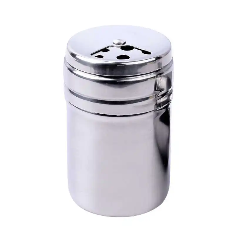 6 Pcs/S al aire libre vajilla de acero inoxidable condimento botellas de latas para Camping viaje cocina cocinar al aire libre barbacoa de utensilios de cocina