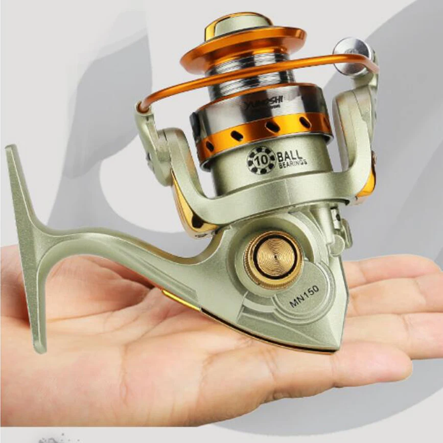 Рыболовная катушка Pesca 10BB Передаточное отношение 5 2: 1 металлическая спиннинг