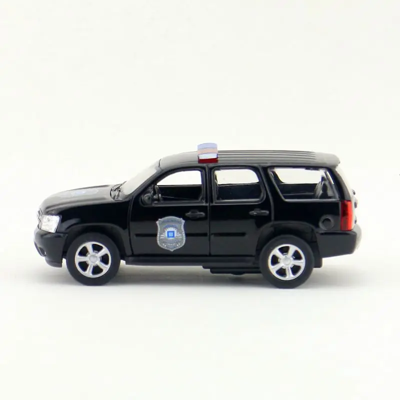 WELLY 1/36 Scal полицейская версия 2008 Chevrolet Tahoe полноразмерная SUV литая модель металлическая модель автомобиля для подарка/детей