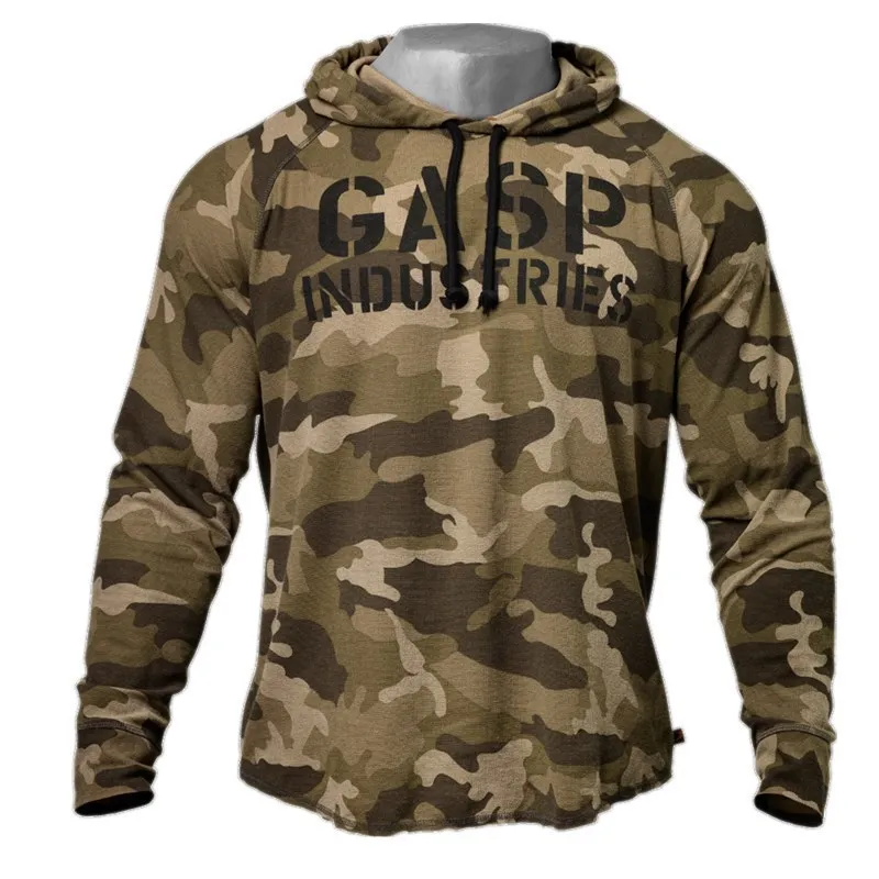 جديد الربيع الخريف كمال الاجسام التمويه هوديس الرجال صالات رياضية البلوز طويل كم قلنسوة من القطن ملابس رياضية اللياقة البدنية عرق أوم جديد الربيع الخريف كمال الاجسام التمويه هوديس الرجال صالات رياضية البلوز طويل كم قلنسوة من القطن ملابس رياضية اللياقة البدنية عرق أوم