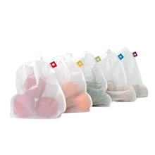 Сетчатые мешки для хранения овощей для кухни, экологически чистые мешки для организации фруктов с кулиской, многоразовые моющиеся