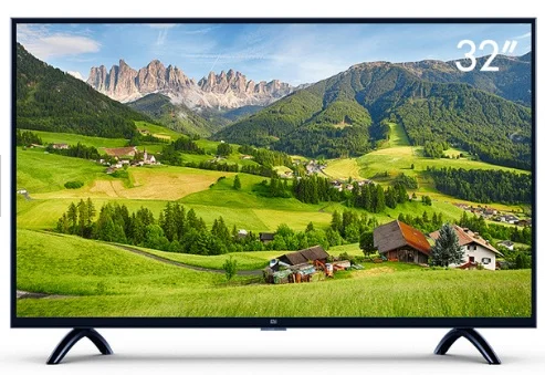 US $313.60 Global Version TV 4A 32 inch 1366x768pixel 1GB 4GB Wifi Smart TV