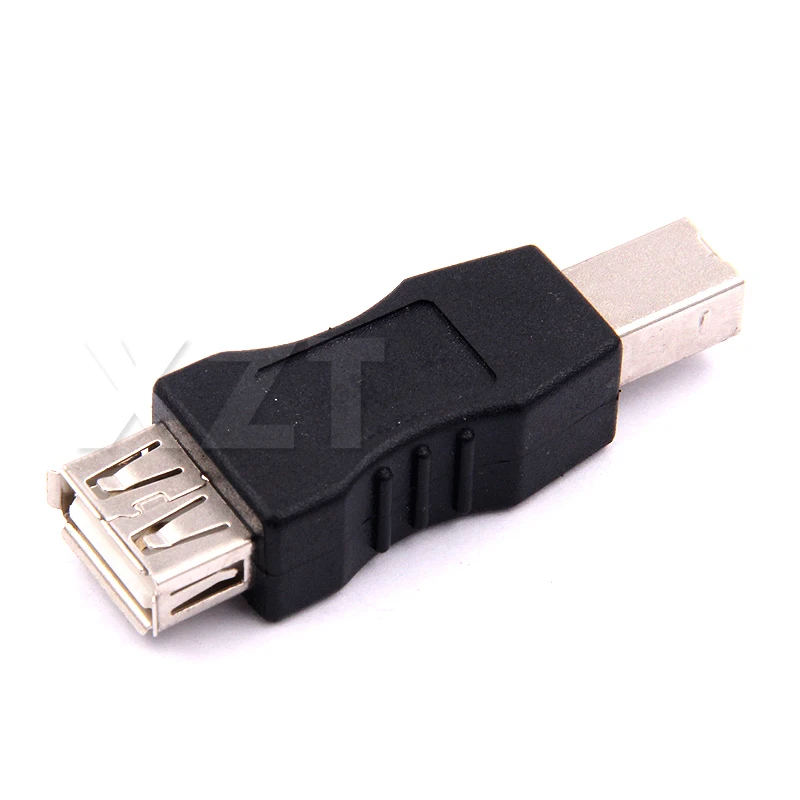 10pcs/Lot USB Female to USB B Male Cable Adapter Computer Printer
