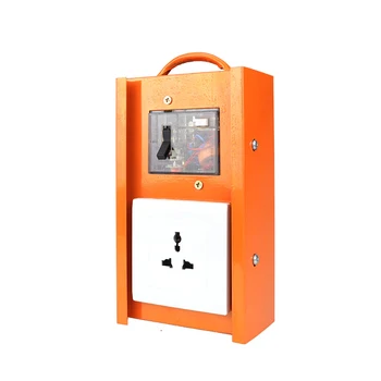 

Shatter-Resistan Building Site Socket 220V Five Hole Socket Outdoor industry Socket Universal Socket Hole For US/EU /UK Plug