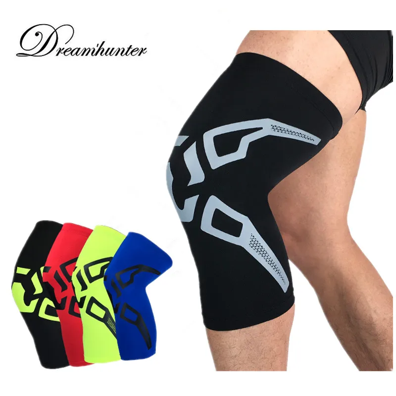 

Breathable Basketball Volleyball Knee pads Summer Thin Style Calf Leg Sleeves Outdoor Sports Running Knee Support Knee Protector