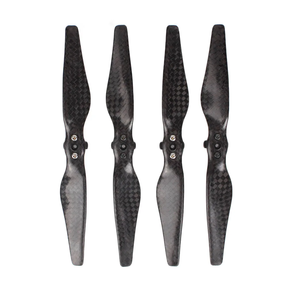 

4 Pieces,2 Pair Quick-Release Carbon Fiber Propellers 5332S for DJI MAVIC AIR Quadcopter Camera Drone Accessories