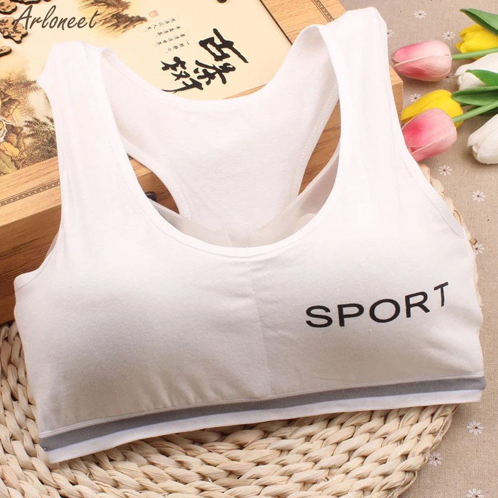 Kids Girls Underwear Bra Vest Children Underclothes Sport Undies Clothes Girls Outfits Cotton tank