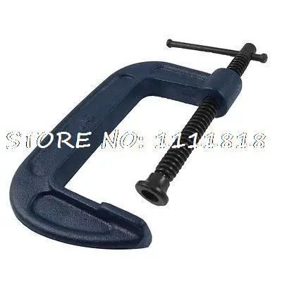 

Metal Threaded Spindle Fixing G Clamp Tool for Woodworking