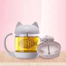 1 stück Büro tee Filter tassen Anime cat affe form tasse hochtemperaturbeständige Hause Geschenke Küche Tee Drink supplies A35