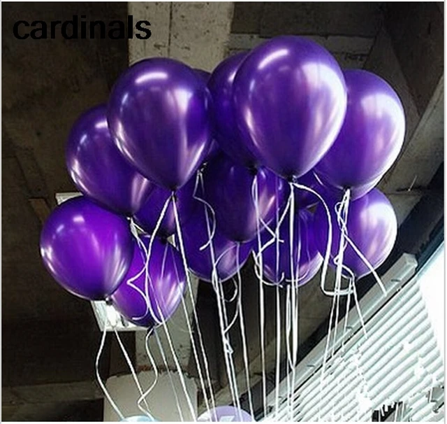 20pcs 10inch Purple Good Quality Latex Balloon Air Balls Inflatable