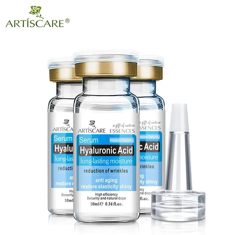 

ARTISCARE Hyaluronic Acid Serum 3PCS Whitening Repair Cream Anti wrinkle Anti-Aging Face Skin Care Oil Control Moisture Essence