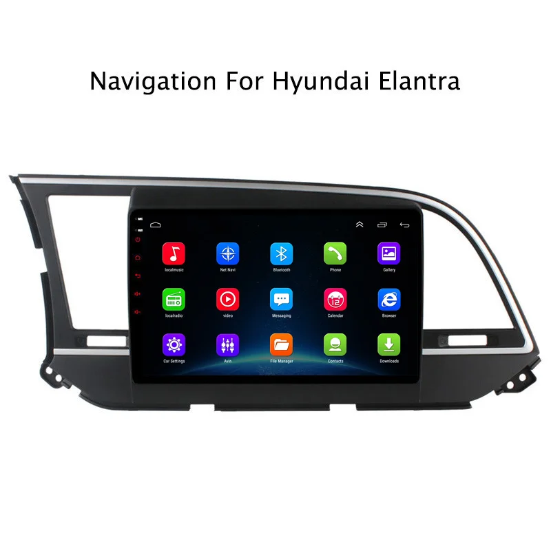 Flash Deal 9" 2G RAM 32G ROM Car DVD GPS Navigation For Hyundai Elantra 2016 2017 with Radio Head Unit,support 4G LTE 1