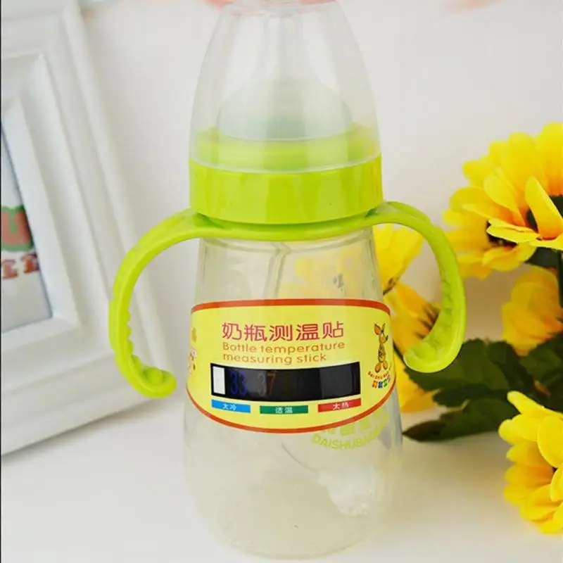 Infant Baby Milk Bottle Temperature Measuring Sticker Reusable
