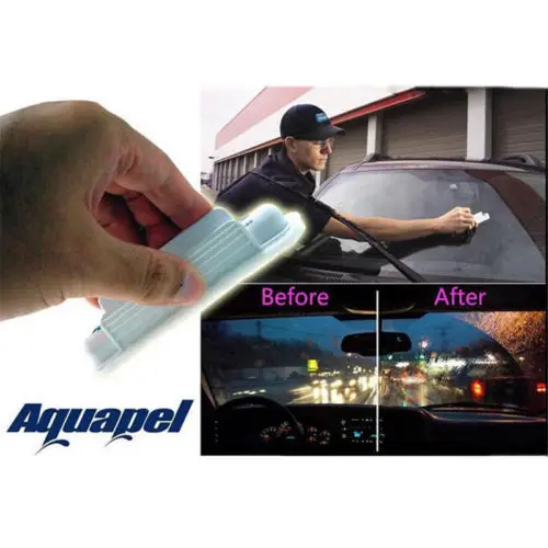 

New Applicator Windshield Glass Treatment Water Rain Repellent Repels Durable Home DIY Glass Coating Film Smoothing Agent