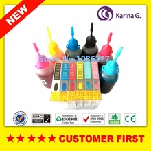 1 комплект для t0481 многоразового картридж+ 1 комплект чернилами для Epson Stylus Photo R200/r300/R300M/RX500/ RX600