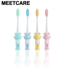 

4pcs Cartoon Kids Toothbrush Boby Children Tooth Brush Hygiene Oral Care Soft Bristle Cleaning Dental Whitening Tooth Teethbrush