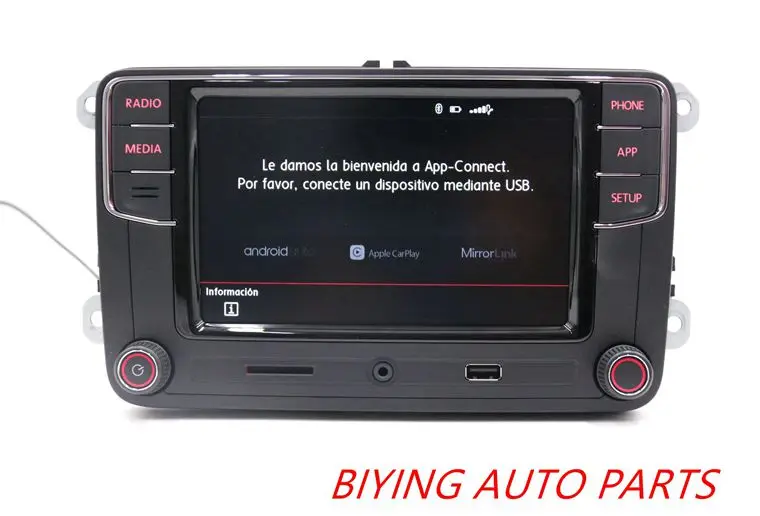 Android Авто CarPlay MirrorLink Noname RCD330 Plus R340G 6.5MIB радио для Golf 5 6 Jetta CC Tiguan Passat Polo Toureg 6RD035187B