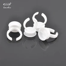 FUZHAN одноразовый контейнер для клея кольцо для накладных ресниц расширение прививка профессиональный