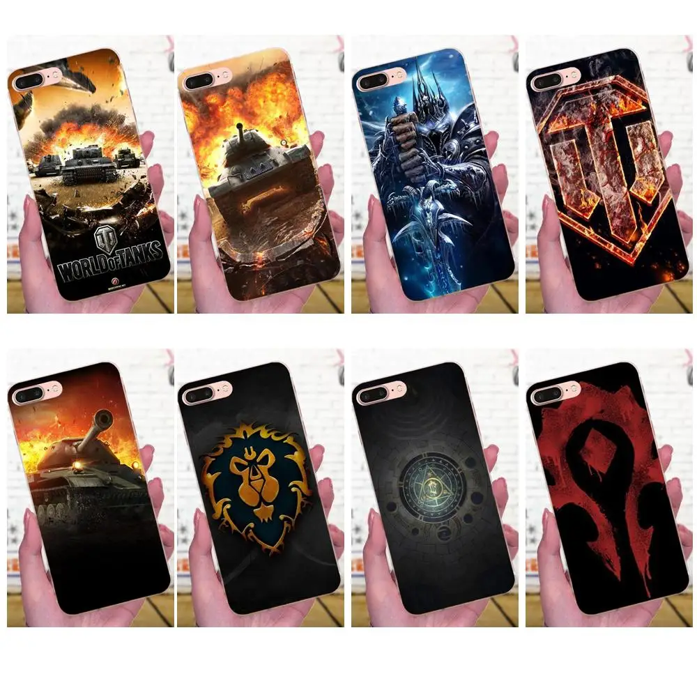 Мягкий чехол World Of Tanks Multi для Xiaomi Mi3 Mi4 Mi4C Mi4i Mi5 Mi 5S 5X 6 6X 8 SE A1 Max Mix 2 Note 3 4 | Мобильные