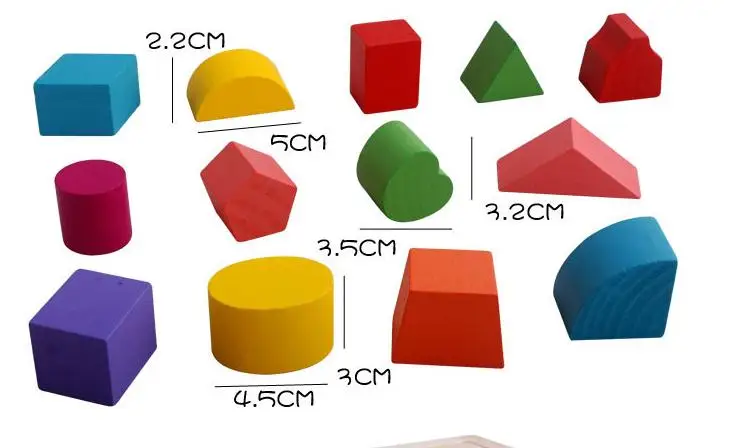 13 отверстие деревянный ящик форма соответствующие Блок Игрушка Дети развивающая игрушка конструктор Геометрия сборки разведки раннего образования