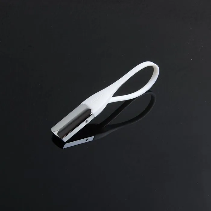 

Metal Titanium White Car Key Chain Ring Keychain Attachments Accesorios de coche auto accessorie Multipurpose