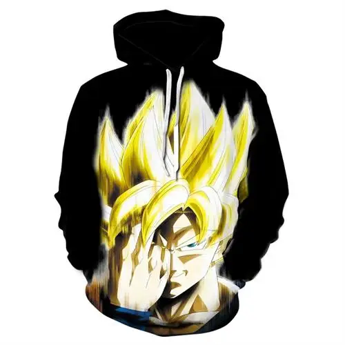 

In the 2018 fashion brand 3D hoodies and seven dragon ball manga woman / man Hooded Sweatshirt Hoodie leisure street space